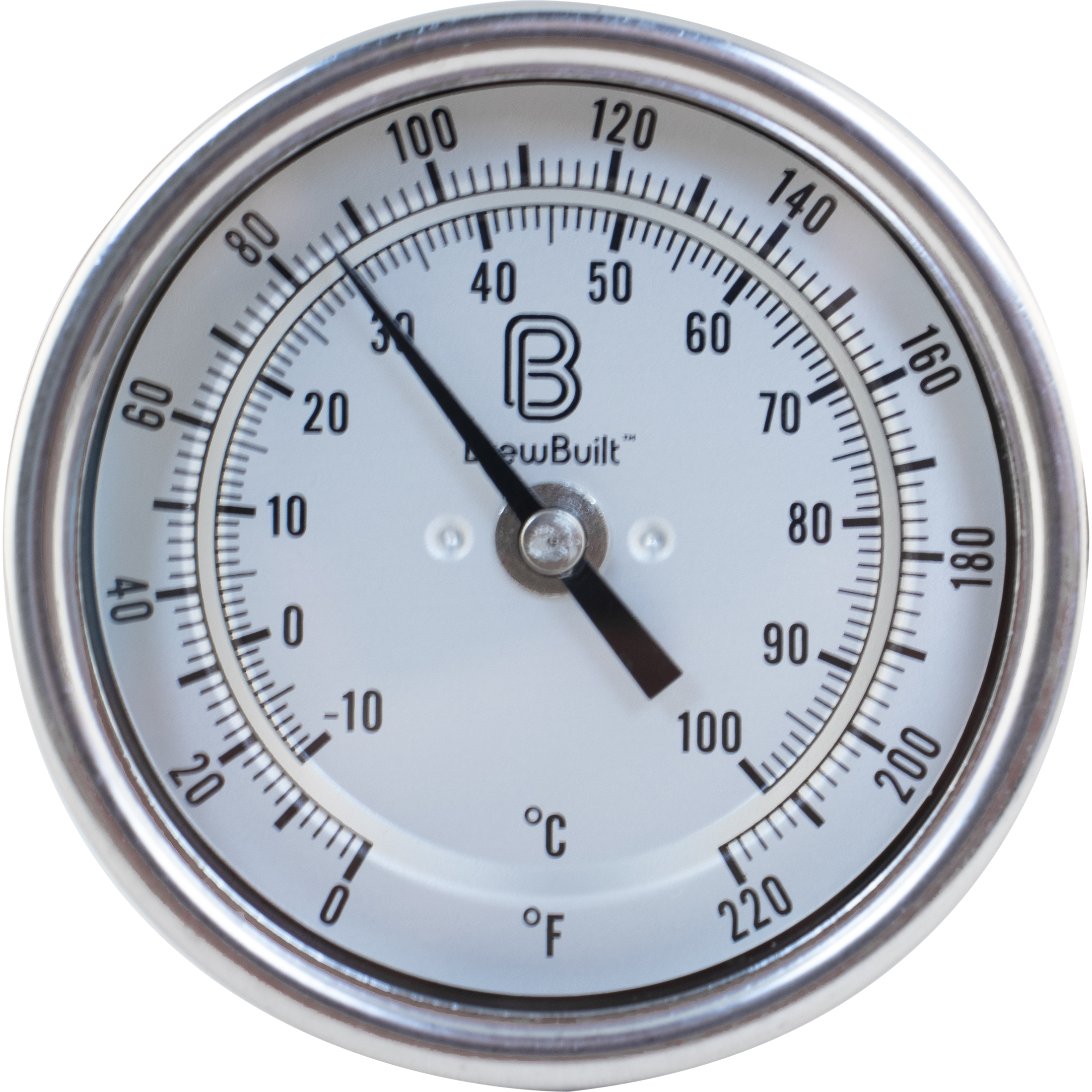 BrewBuilt 1.5 in. T.C. Thermometer - 6 in. length