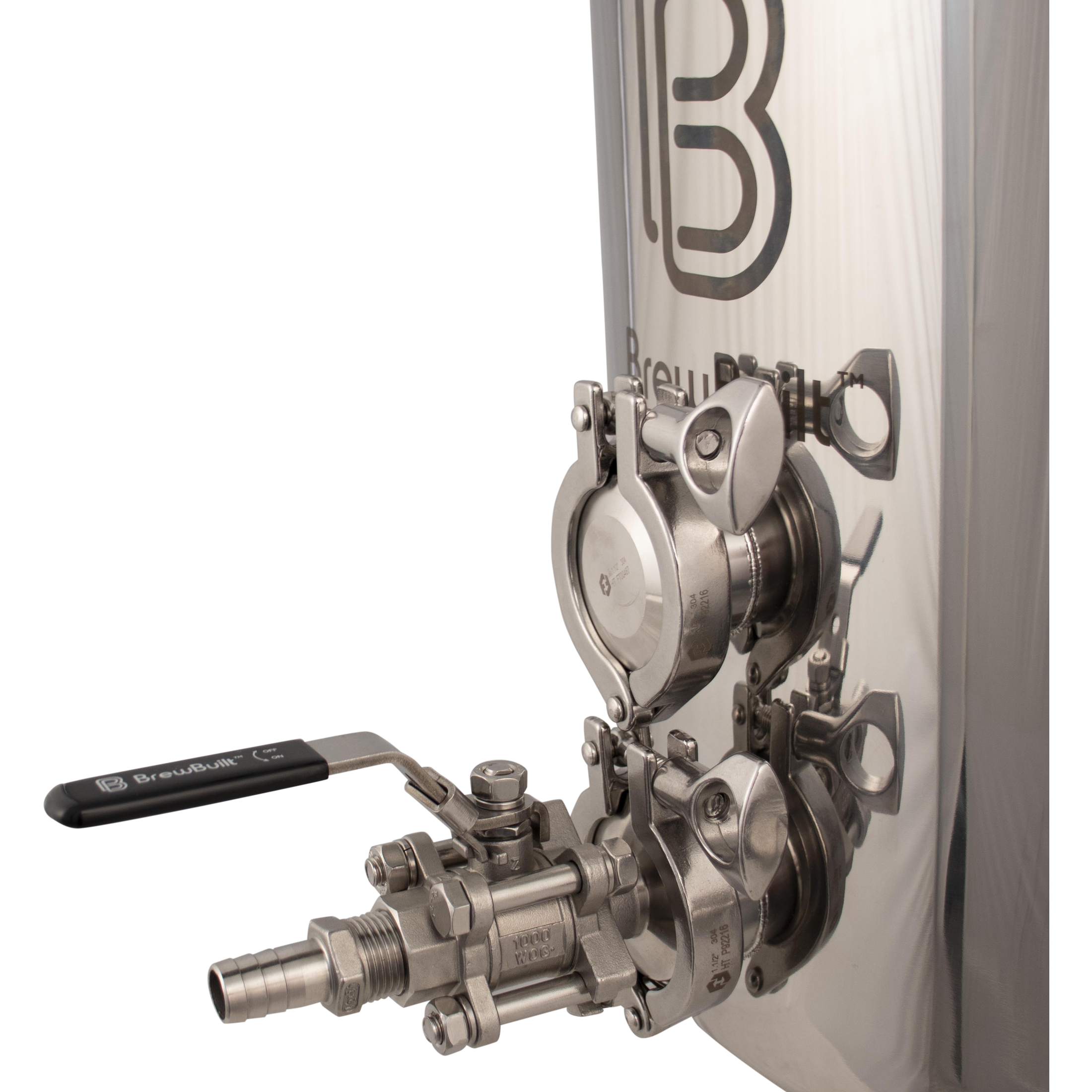 BrewBuilt Electric Brewing Kettle - T.C X 1/2" FPT Ball Valve - PLACEHOLDER