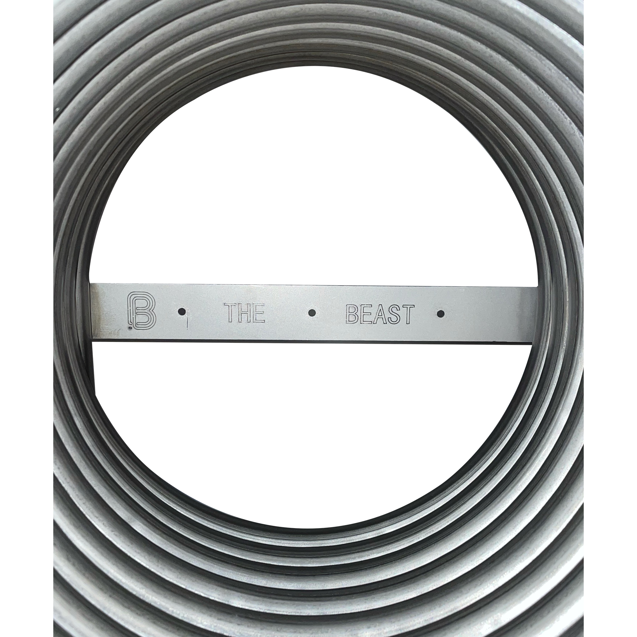 BrewBuilt Stainless Counterflow Wort Chiller - The Beast - 1.5 in. T.C. x 1/2 in. BSP