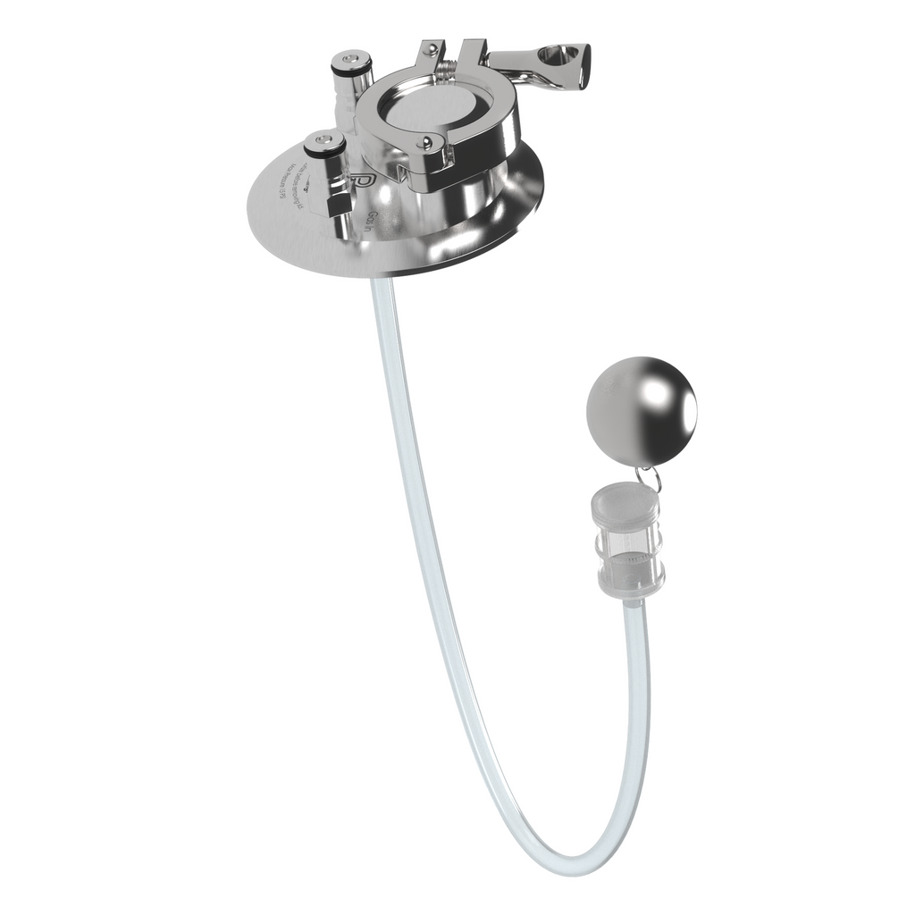 BrewBuilt X-Series Uni Conical - Pressure Pack with Clear Float Technology w/ Dip Tube Attachment