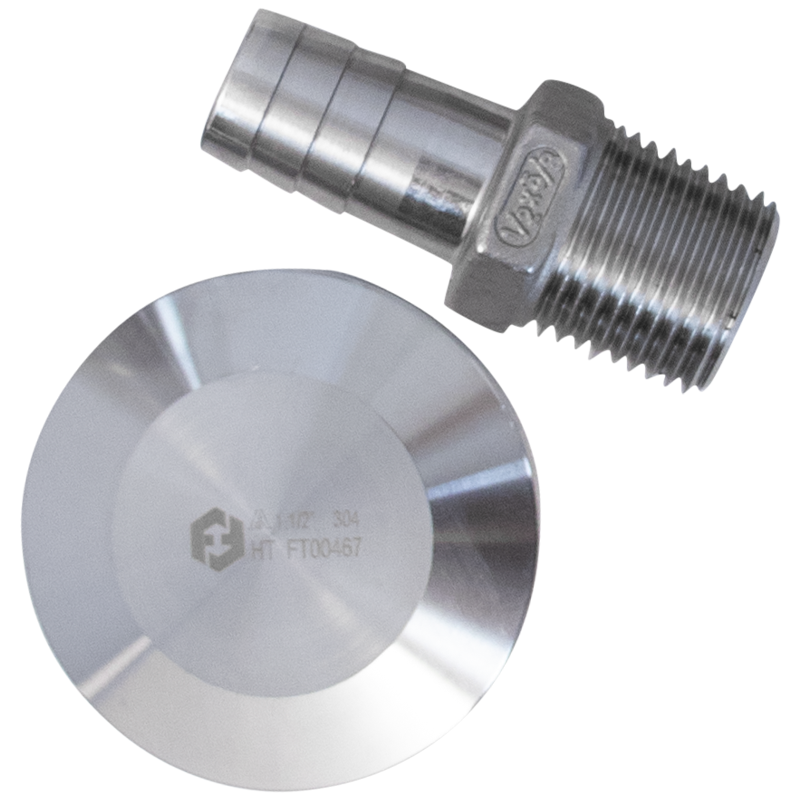 BrewBuilt Kettle T.C. X 1/2" FPT Ball Valve Pack