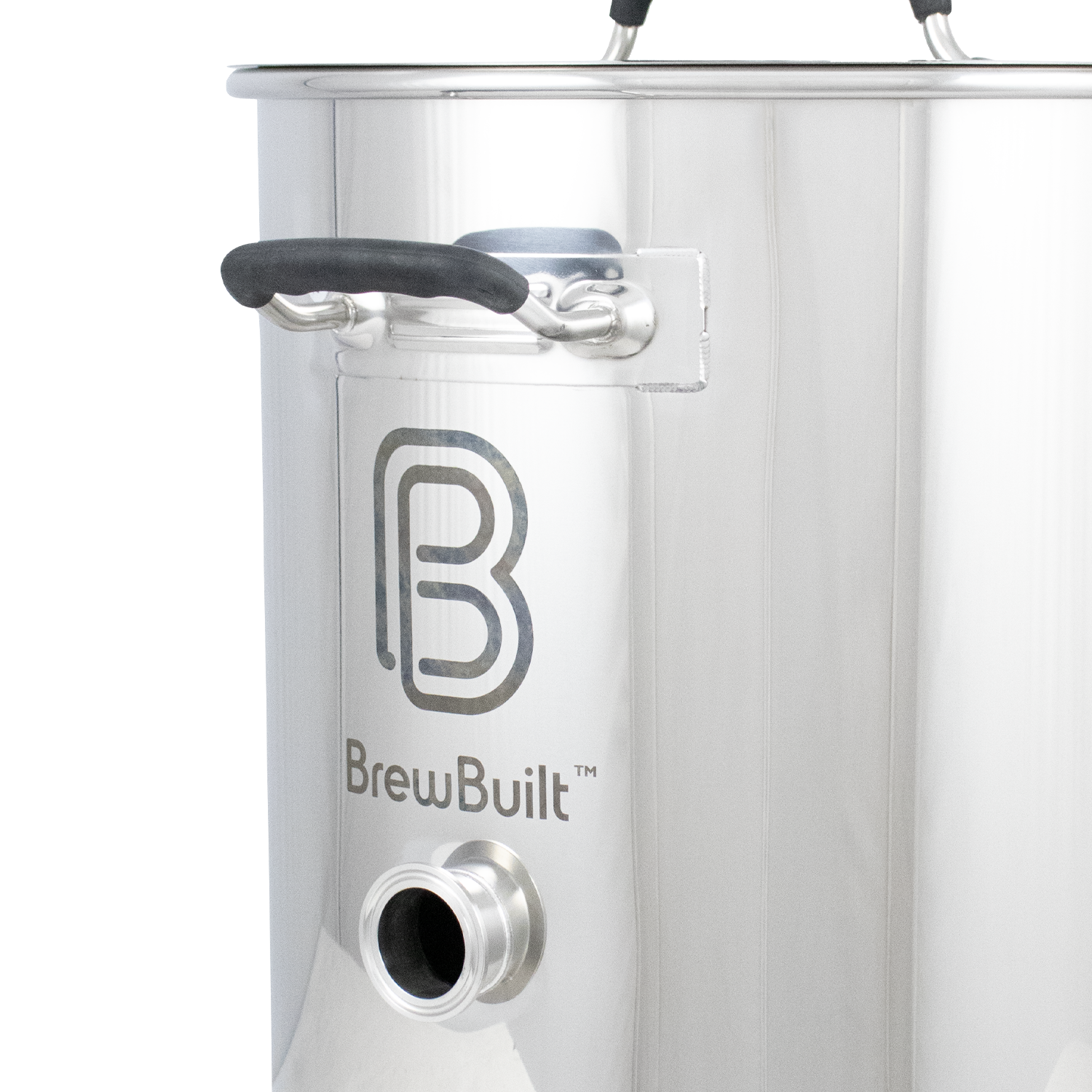 BrewBuilt Kettle - 2 x T.C. Fittings & Front/Back Handles - Gen 2.1 - PLACEHOLDER