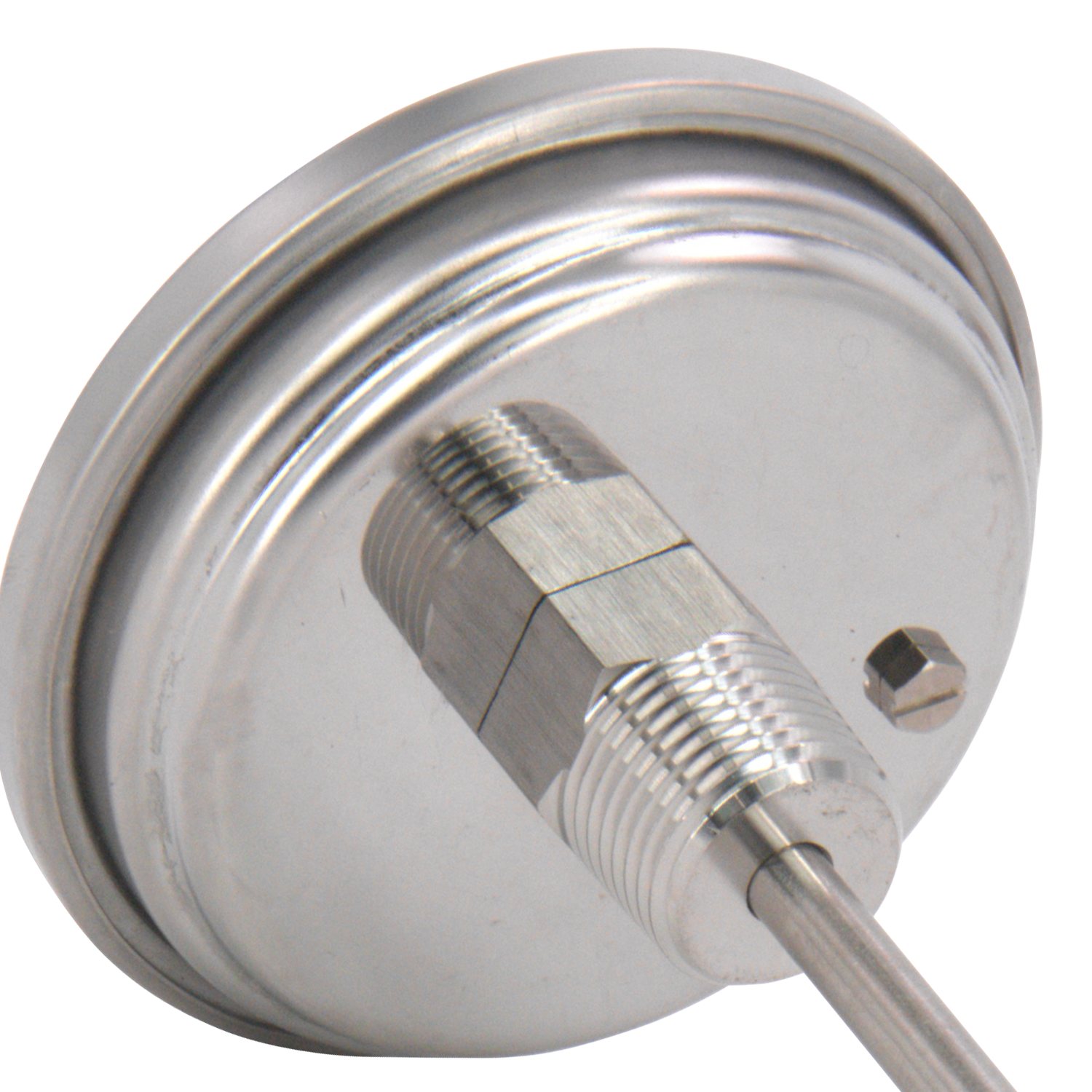 BrewBuilt - Thermometer - 1/2 in. NPT - 3 in. Dial Face x 6 in. Probe