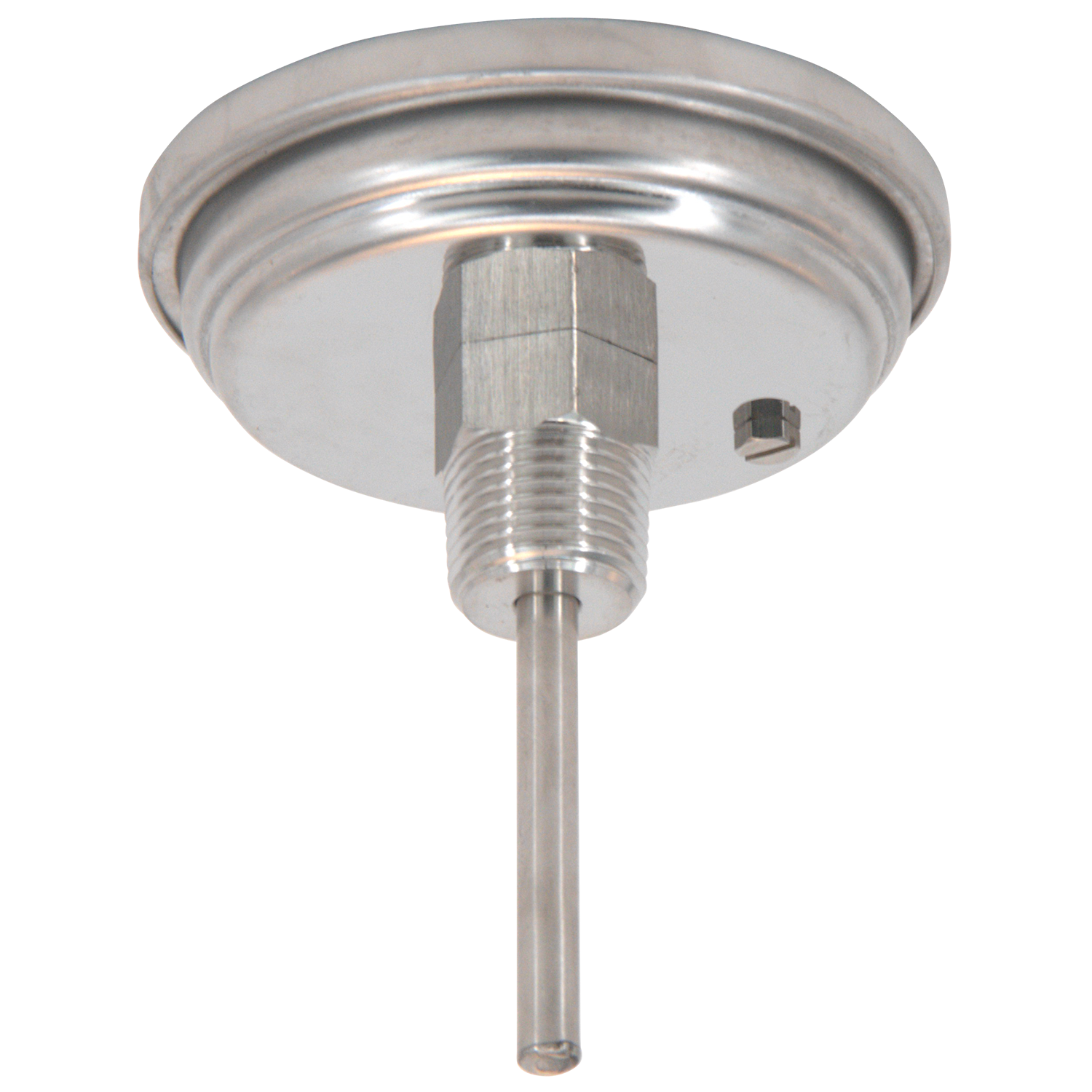 BrewBuilt - Thermometer - 1/2 in. NPT - 3 in. Dial Face x 2 in. Probe