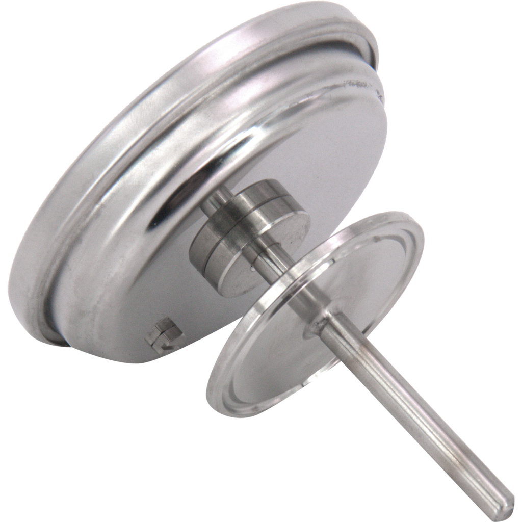 BrewBuilt - Thermometer - 1.5 in. T.C. - 3 in. Dial Face x 2 in. Probe