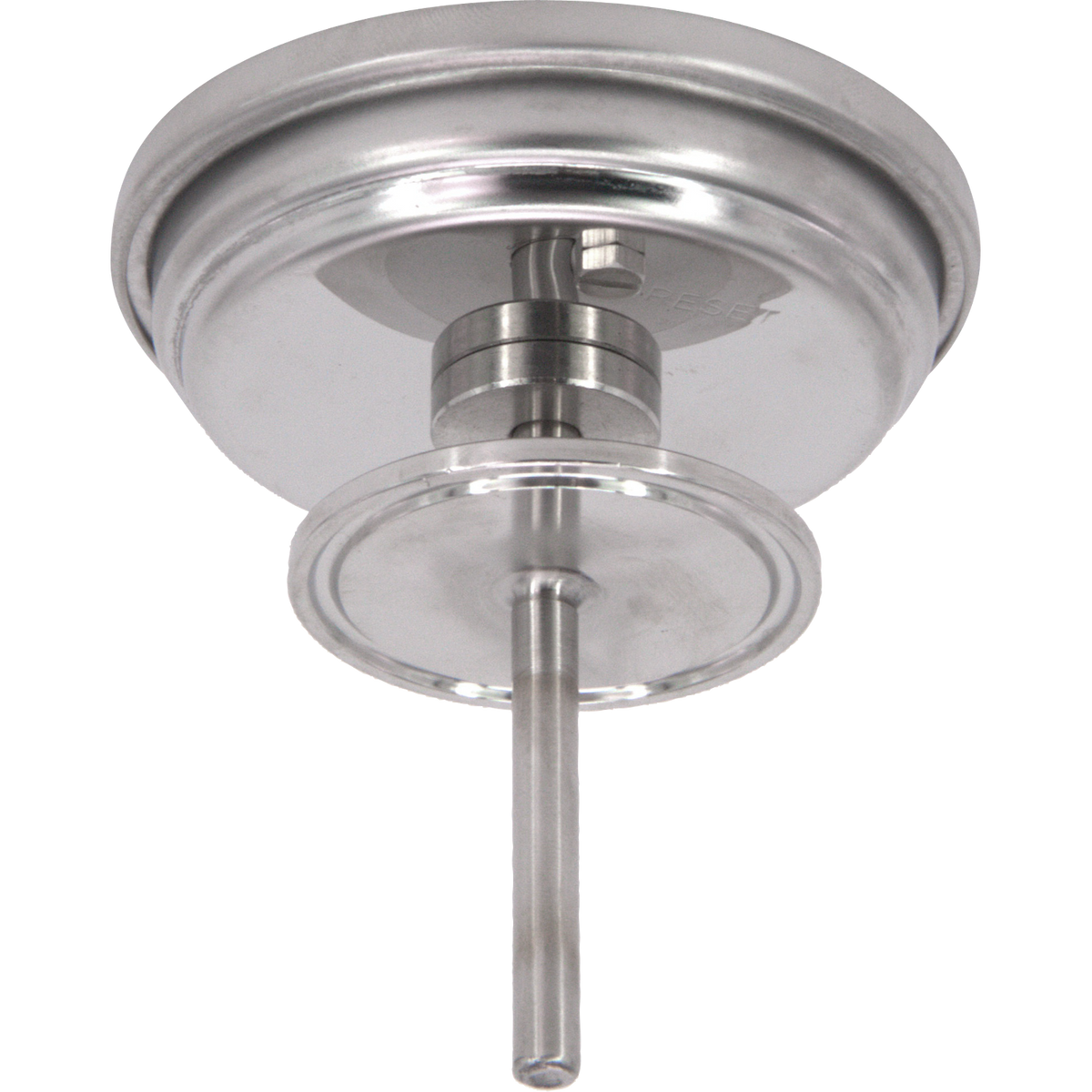 BrewBuilt - Thermometer - 1.5 in. T.C. - 3 in. Dial Face x 2 in. Probe