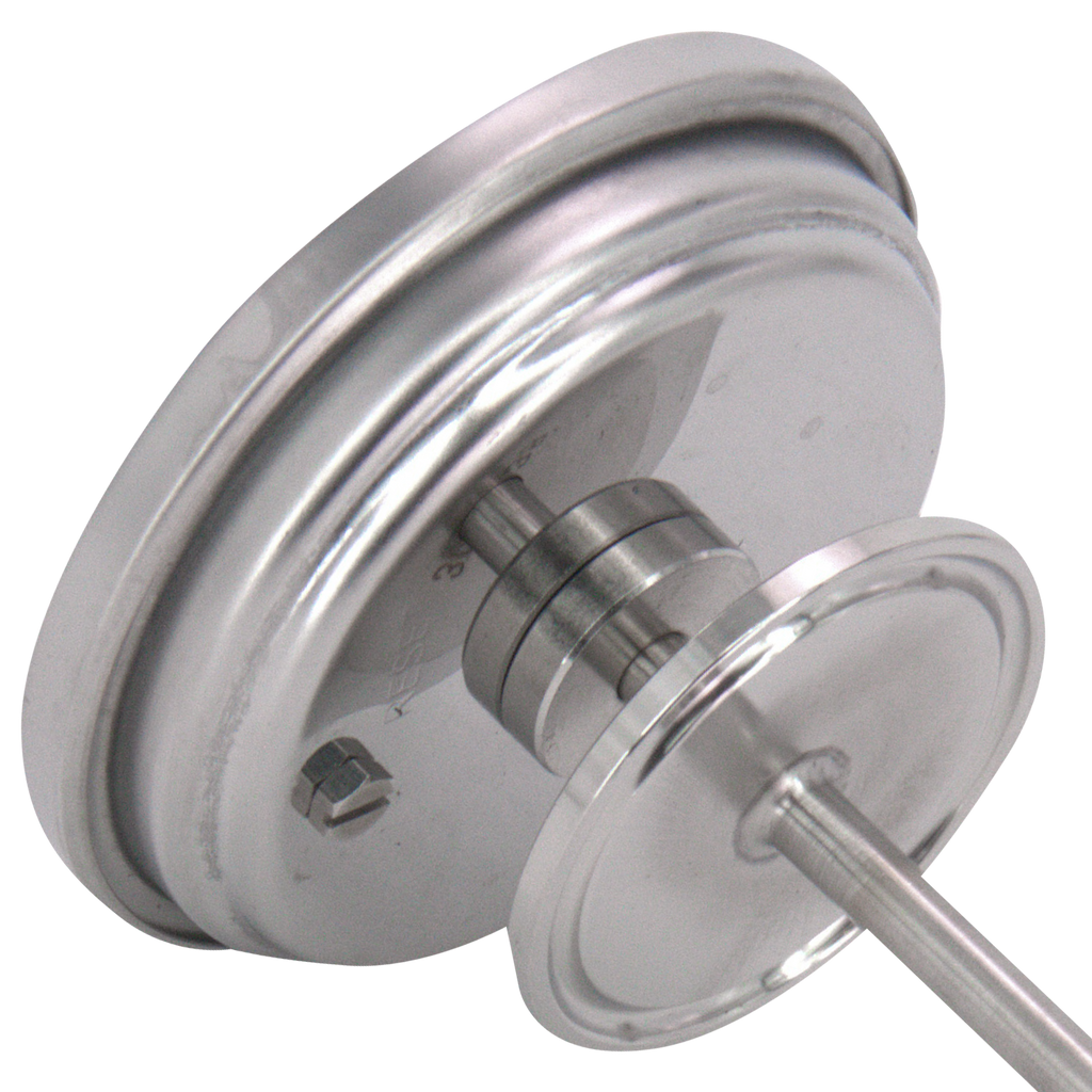 BrewBuilt - Thermometer - 1.5 in. T.C. - 3 in. Dial Face x 6 in. Probe