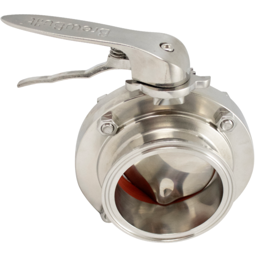 BrewBuilt® Stainless Butterfly Valve | 3